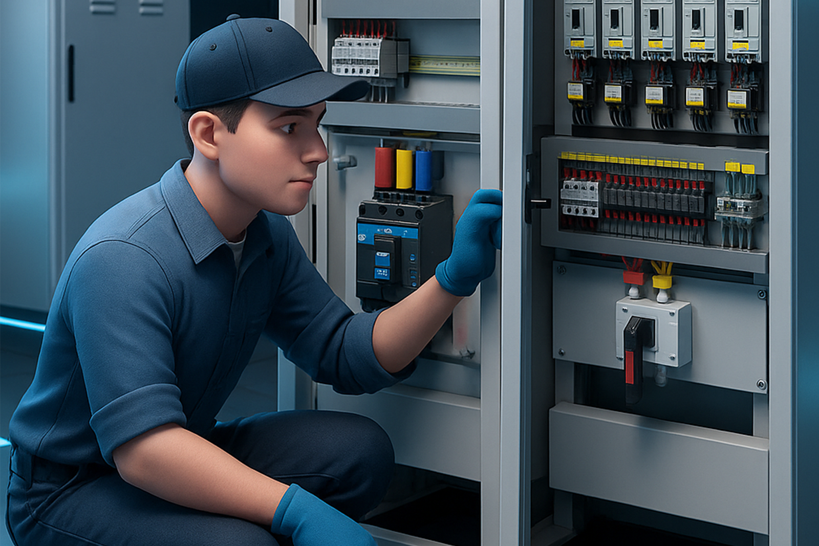 Panel kontrol industri